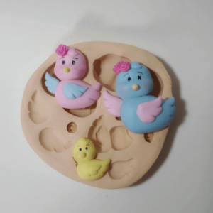 Molde Passarinhos - 2,6 a 5 cm