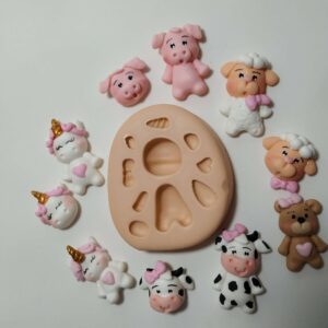 Molde Mini Fofuras - 3,5 cm