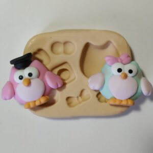 Molde Aplique Corujinha - 3,5 cm