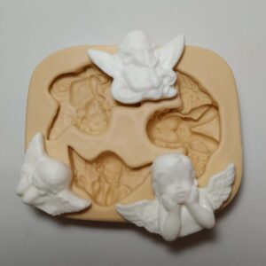 Molde Anjinhos Apliques - 3 a 4,5 cm