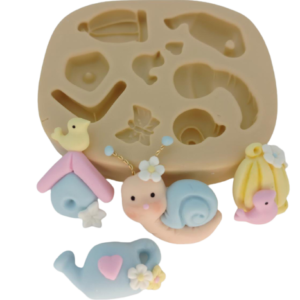 Molde Jardim Encantado P - 2 a 3 cm