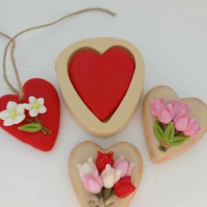 Molde Coração Liso - 5,5 cm