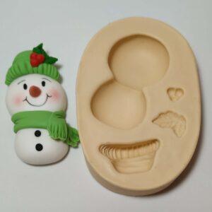 Molde Boneco de Neve - 6,2 cm