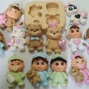 Molde Ursinho Fantasia