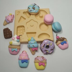 Molde Doçuras P - Apliques