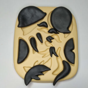 Molde Cabelinhos Básicos - p/ Apliques