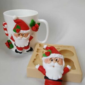 Molde Papai Noel - 8cm