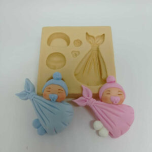 Molde Bebê Trouxinha - 5,0 cm