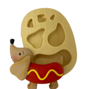Molde Cachorro Salsicha - 7 cm