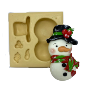 Molde Boneco de Neve G - 8 cm