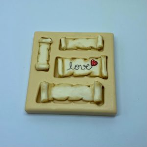 Molde Pergaminhos - 3,5 a 5,5 cm