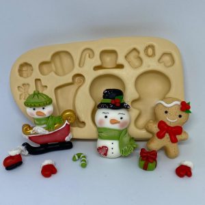 Molde Apliques Natalinos - 5 cm