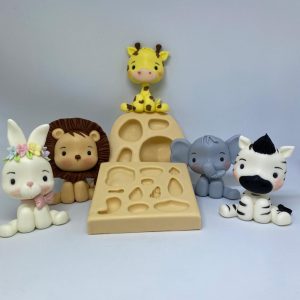 Molde Zoo Fofura - 6 cm