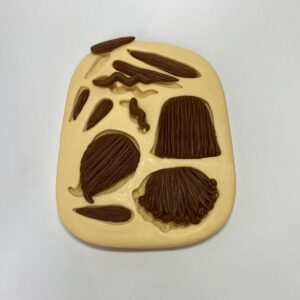 Molde Cabelinhos Apliques