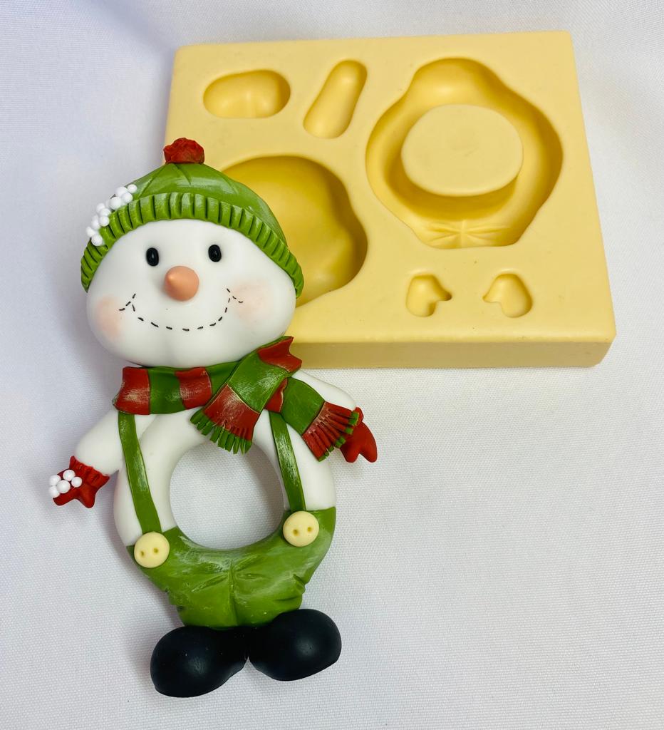 Molde Boneco Argola Universal - 12cm - Imagem 2