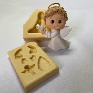 Molde Corpo Anjinho de Lado - 4 cm