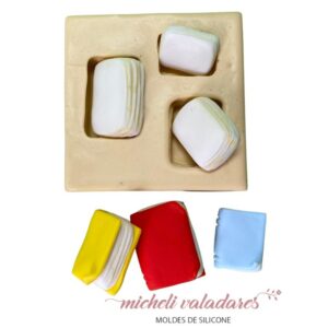 Molde Páginas de Livro - 2 a 3 cm