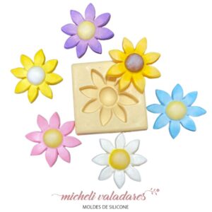 Molde Flor 01 - 4 cm
