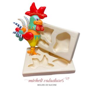 Molde Galo Carnavalesco - 13 cm