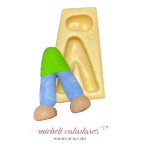 Molde Corpo com Calça e Sapato M - 7,5 cm