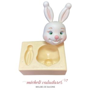 Molde Rosto Coelhinho - 7 cm