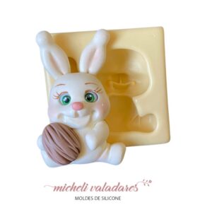 Molde Coelho Barrigudinho M - 6,5 cm