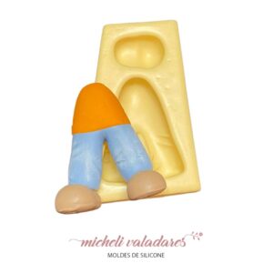 Molde Corpo com Calça e Sapato P - 6 cm