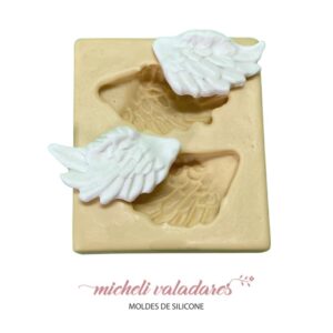 Molde de Silicone para Artesanato Asa de Anjo 02 - 4 cm
