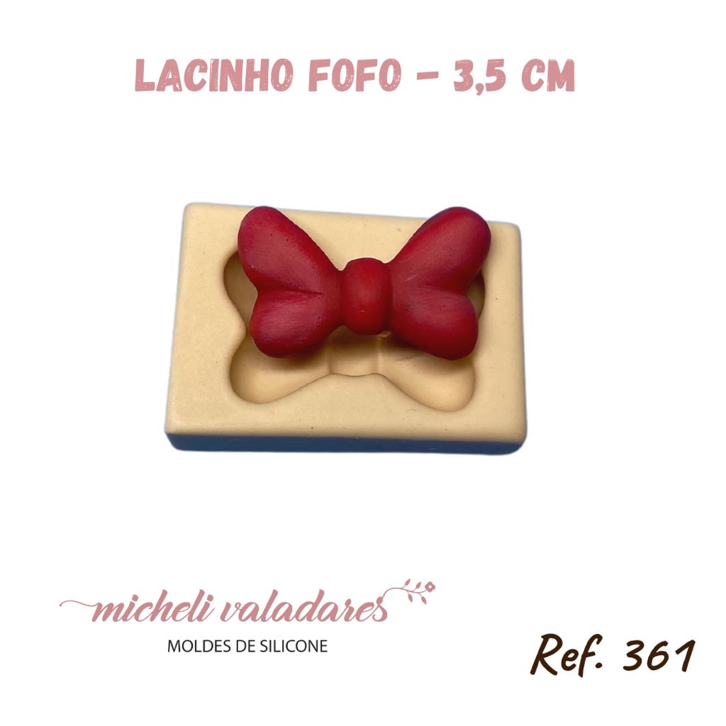 Molde de Silicone para Artesanato Lacinho Fofo - 3,5 cm - Imagem 3