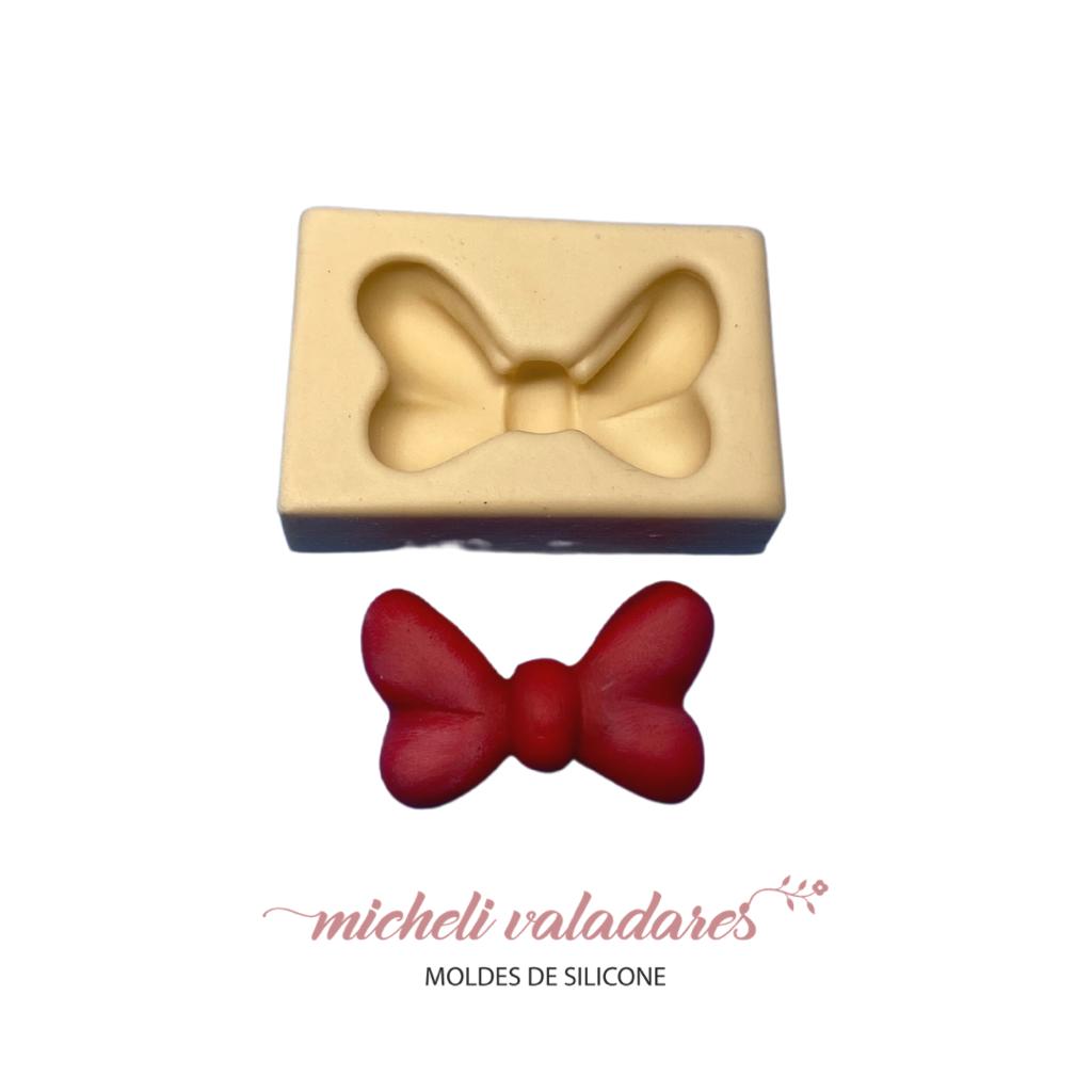 Molde de Silicone para Artesanato Lacinho Fofo - 3,5 cm - Imagem 2