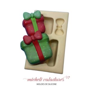 Molde de Silicone para Artesanato Presentes de Natal G - 3 e 4 cm