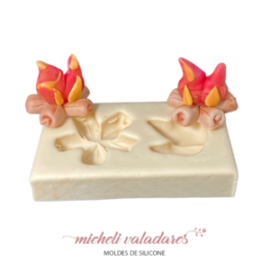 Molde Mini Fogueira - 3 cm