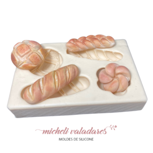 Molde Kit Pães P - 2,6 a 4,8 cm