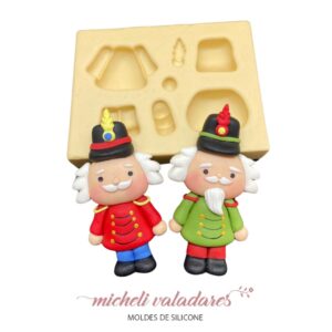 Molde de Silicone Soldadinho Cute - 8cm