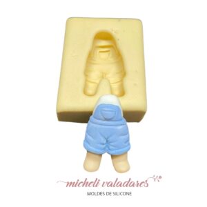 Molde de Silicone Mini Jardineira Curta - 3 cm