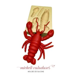 Molde de Silicone Lagosta G - 8,5 cm