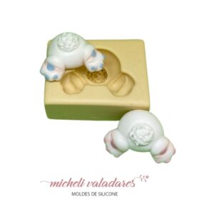 Molde Mini Coelho Bumbum - 3cm